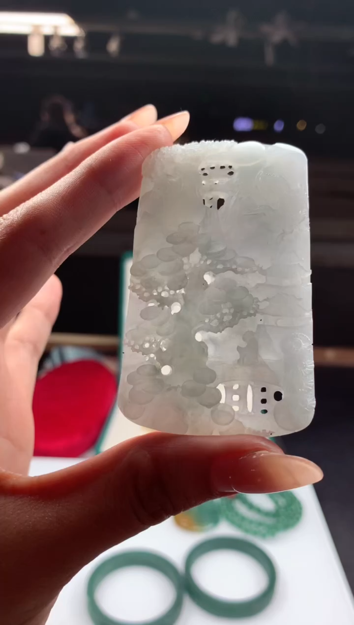 未镶嵌定制翡翠天然A货翡翠拍一发一