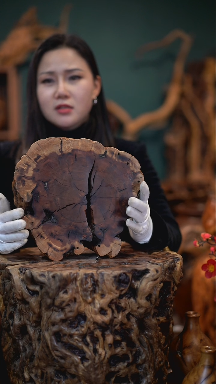 【闪购商品】枣木雷击枣木底座