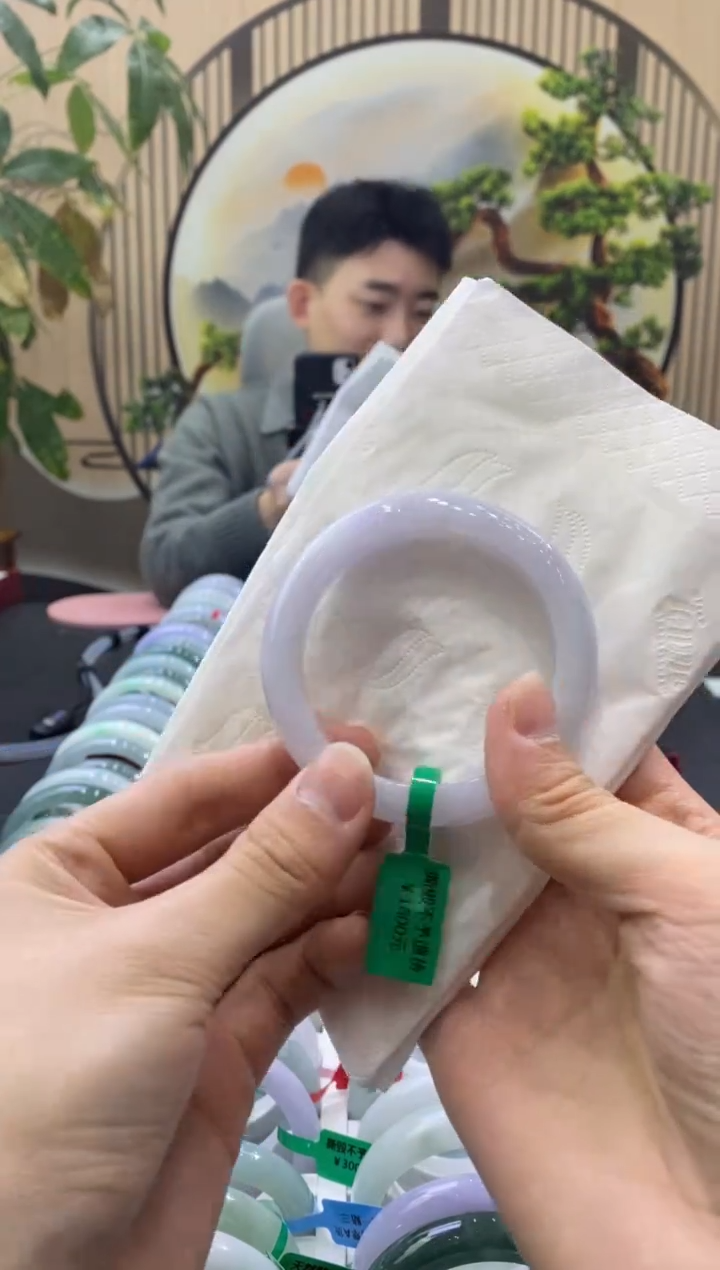 未镶嵌手镯翡翠0396