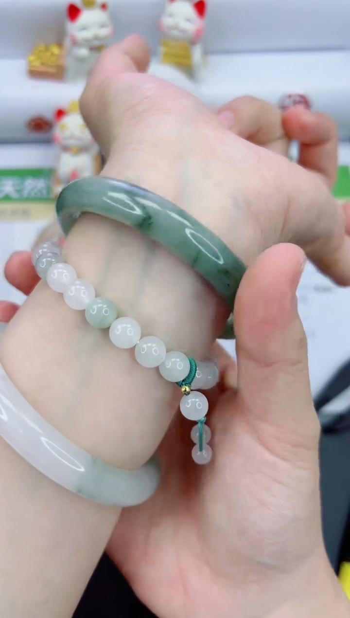 【闪购商品】石英质玉手镯未镶嵌396-60