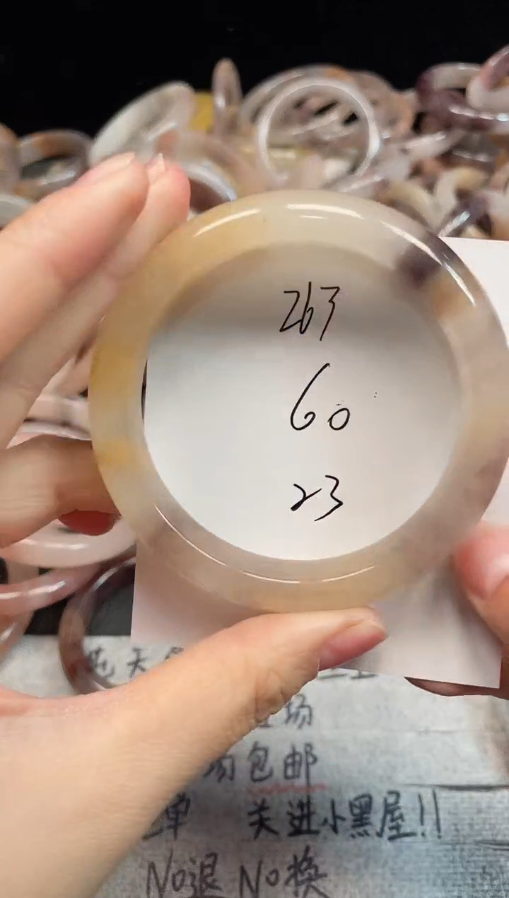 未镶嵌手镯石英质玉263