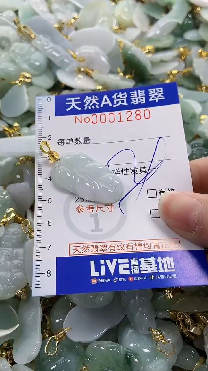 颈饰未镶嵌翡翠纯天然货翡翠
