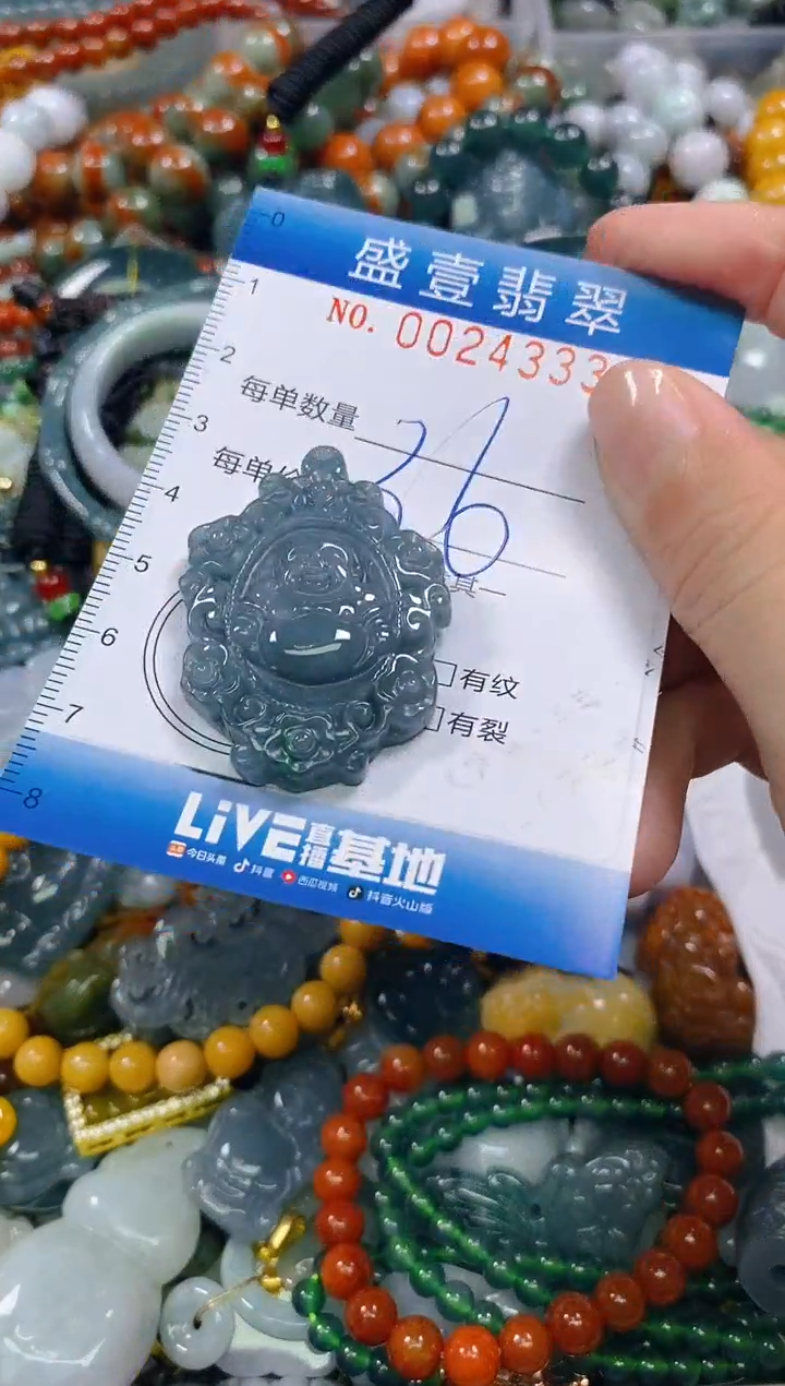 颈饰未镶嵌翡翠闪购0024333