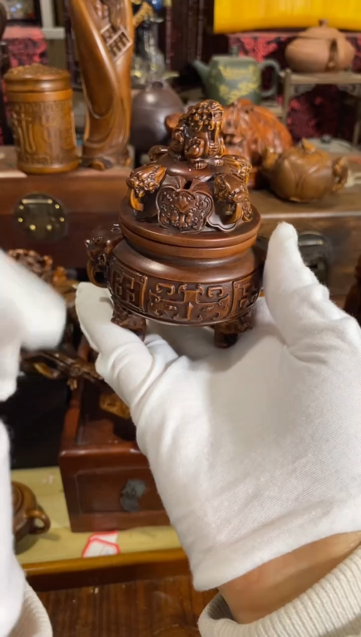 木小叶黄杨小件香炉