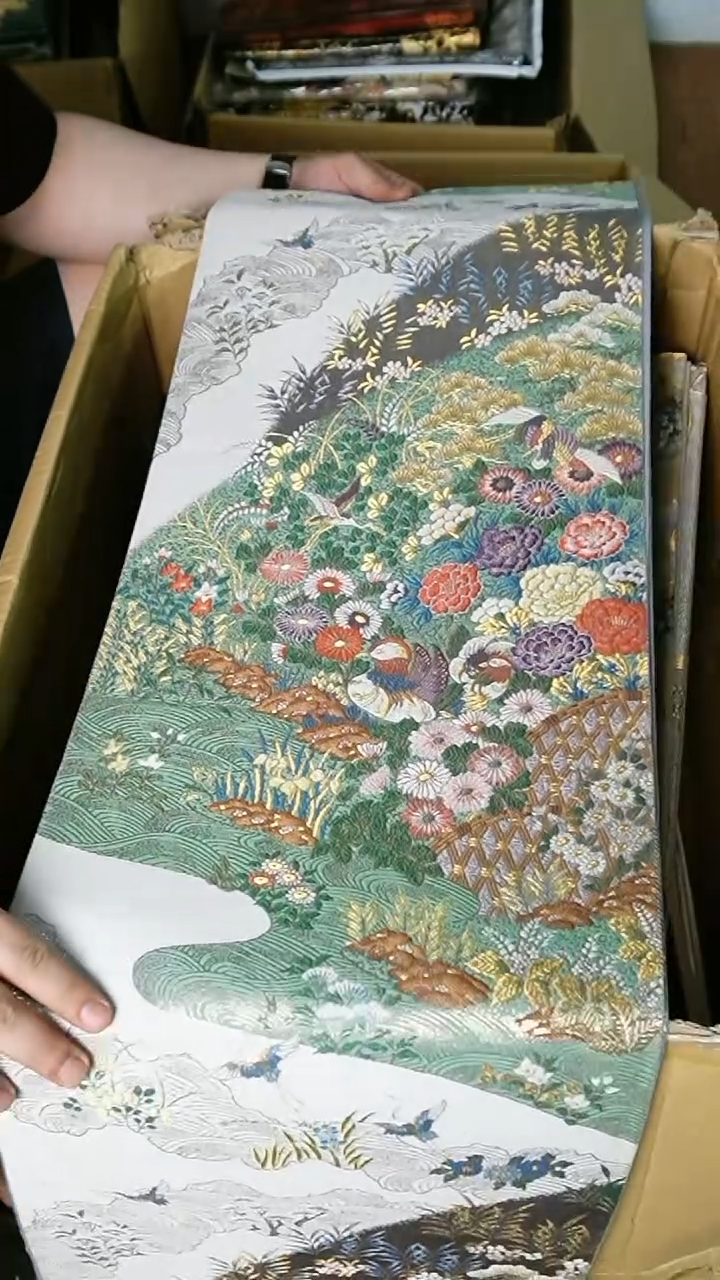 织绣织锦115六通花卉