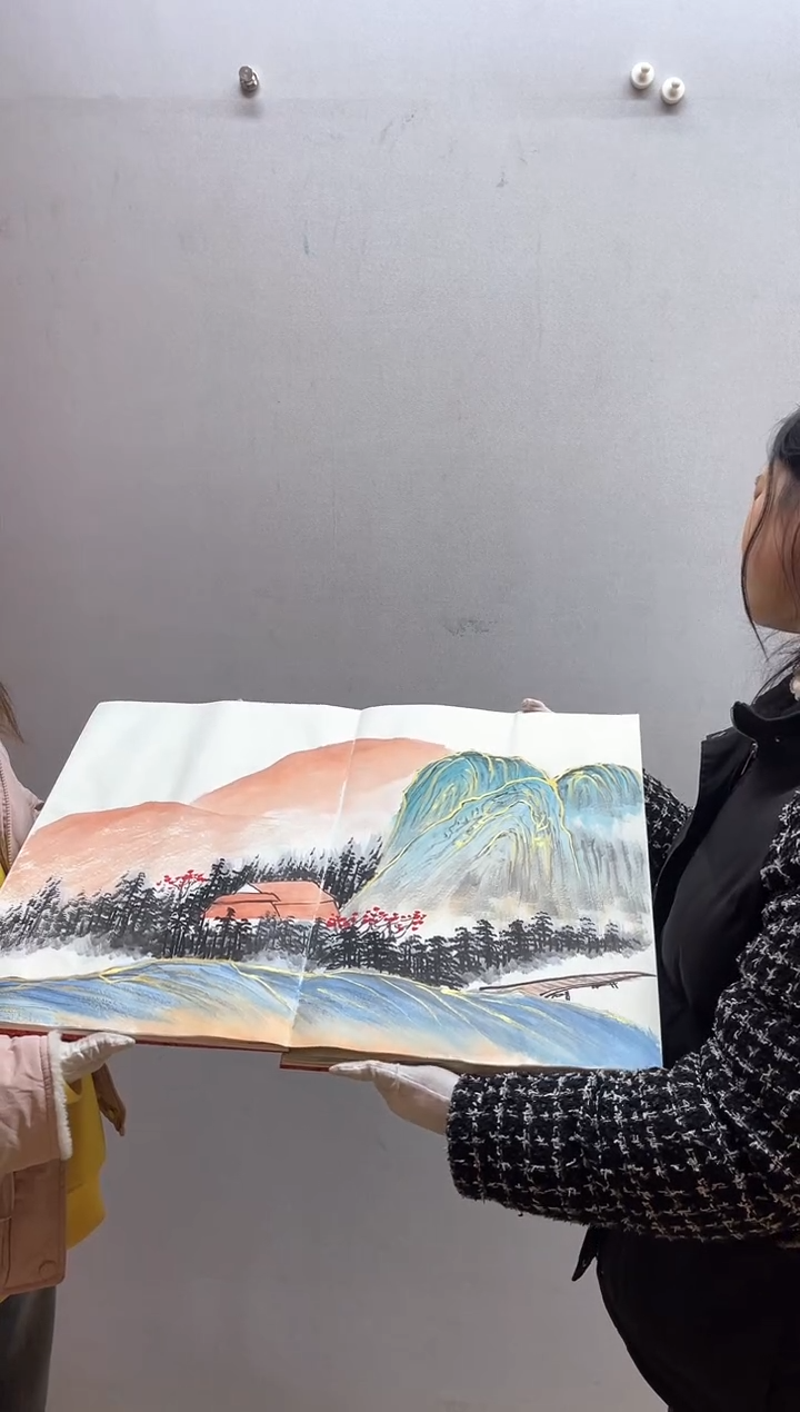 【闪购商品】国画张金专 国画作品