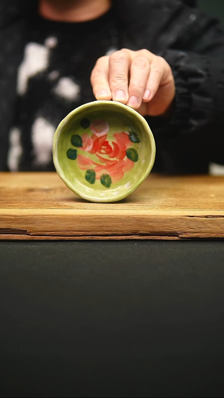 @@陶园瓷舍@@纯手工手绘@高温釉下彩