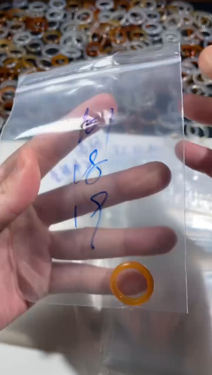 【闪购商品】玛瑙/玉髓戒指未镶嵌101