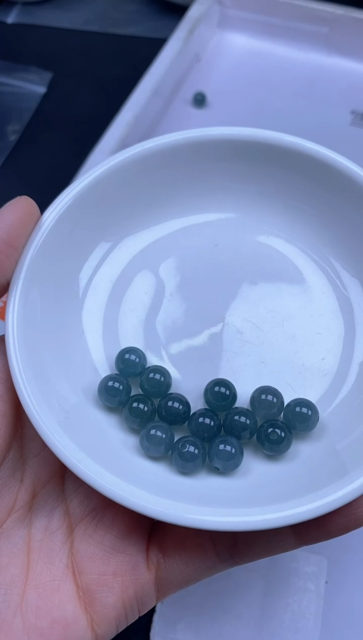颈饰未镶嵌翡翠飞****1雪欣散珠定制diy