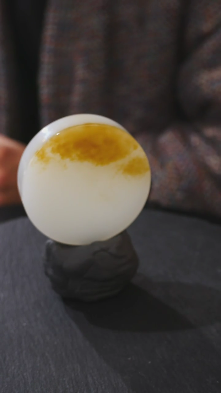 【闪购商品】和田玉挂件未镶嵌和田玉糖白镯心