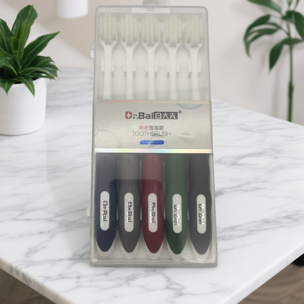 白大夫 绵密泡泡牙刷
