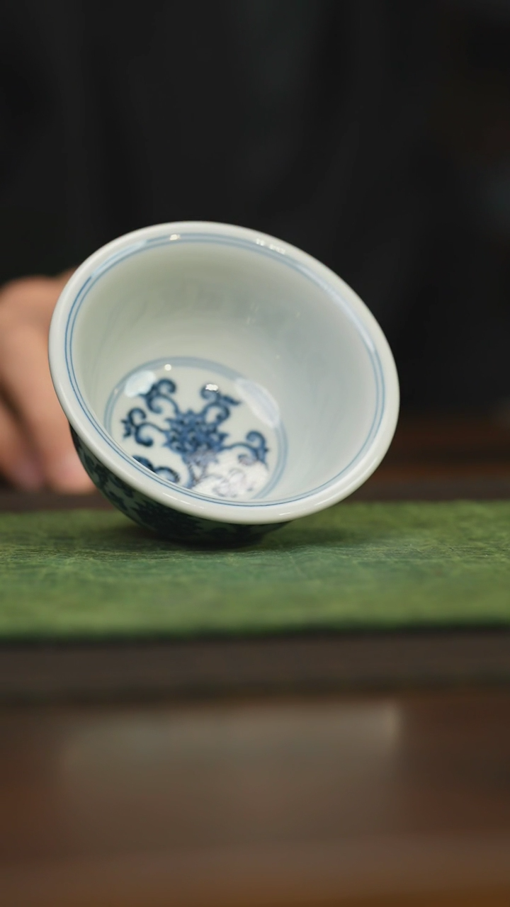 【闪购商品】杯柴窑青花破价福利