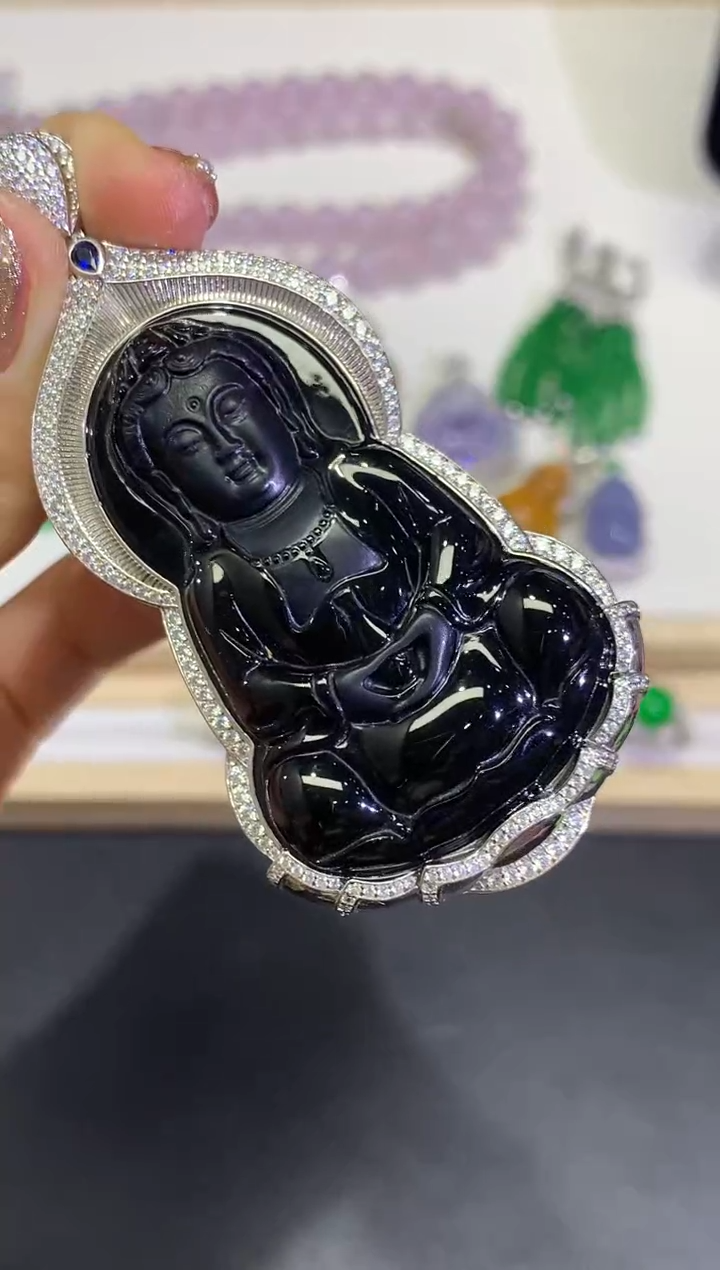 【闪购商品】翡翠颈饰未镶嵌8团购团购多样性发货