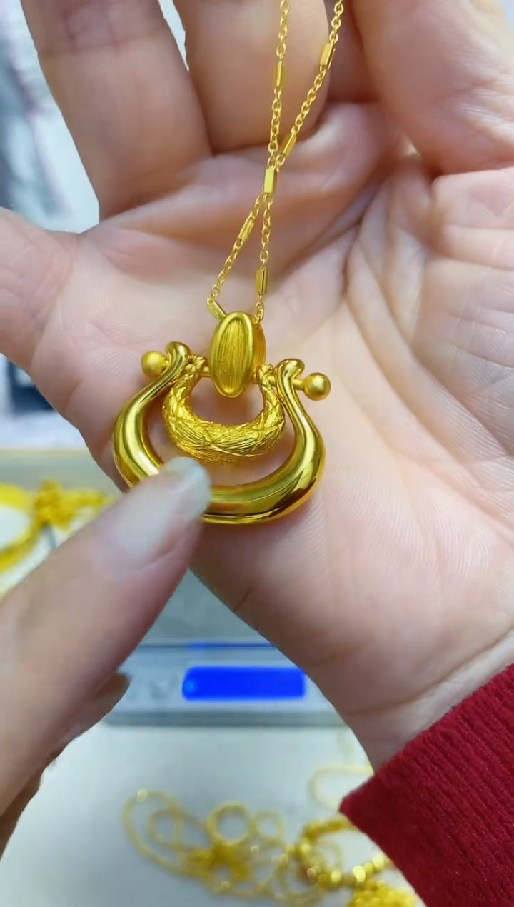 合金无025如意吊坠