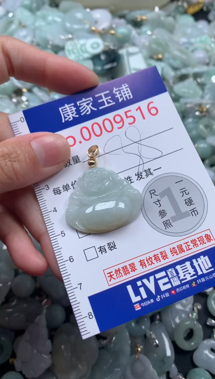 颈饰未镶嵌翡翠9516