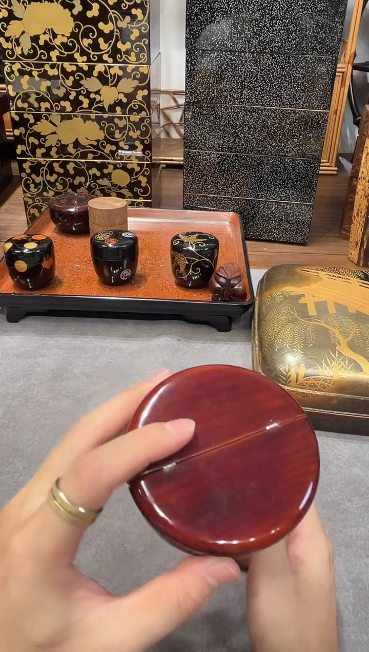 茶枣  大漆漆器大漆漆器