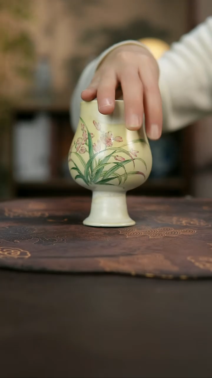 景德镇陶瓷杯碗柴烧多人