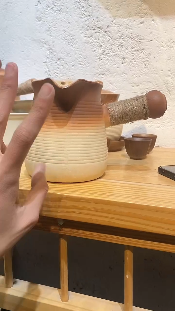 【闪购商品】1200褐色禅意罐罐壶  嘻嘻嘻