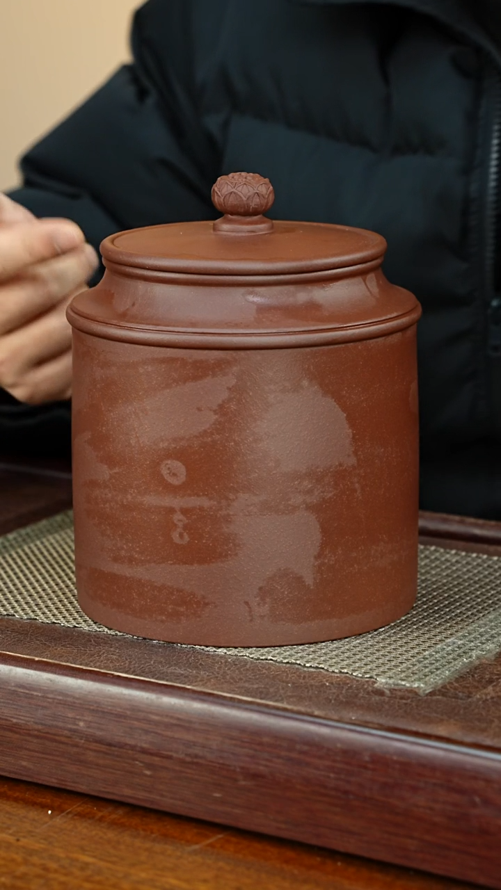 宜兴原矿紫砂茶叶罐
