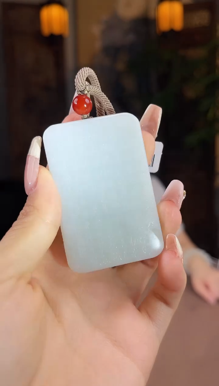 和田玉未镶嵌颈饰S116