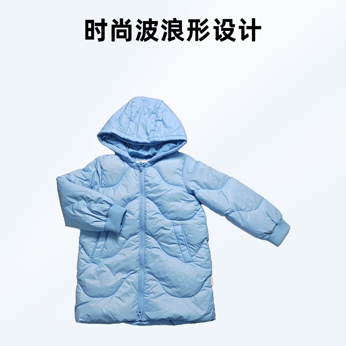 M.Mpartiy超萌可爱儿童新款女宝童款可爱千金风加厚保暖羽绒服187