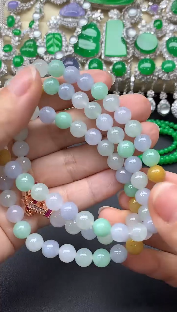 颈饰未镶嵌翡翠714-中国好珍宝