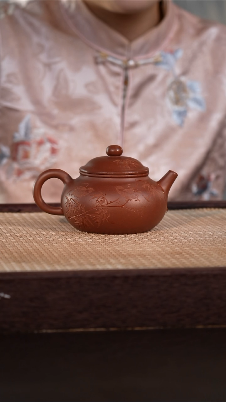 茶壶紫砂底槽清 280cc