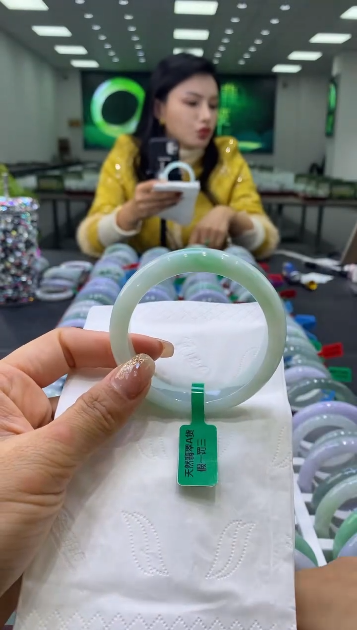 未镶嵌手镯翡翠00003864