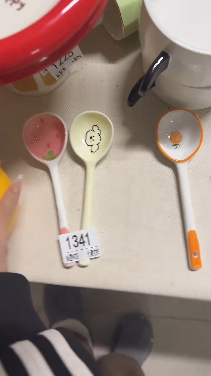 陶瓷手柄款微瑕四单包邮1341