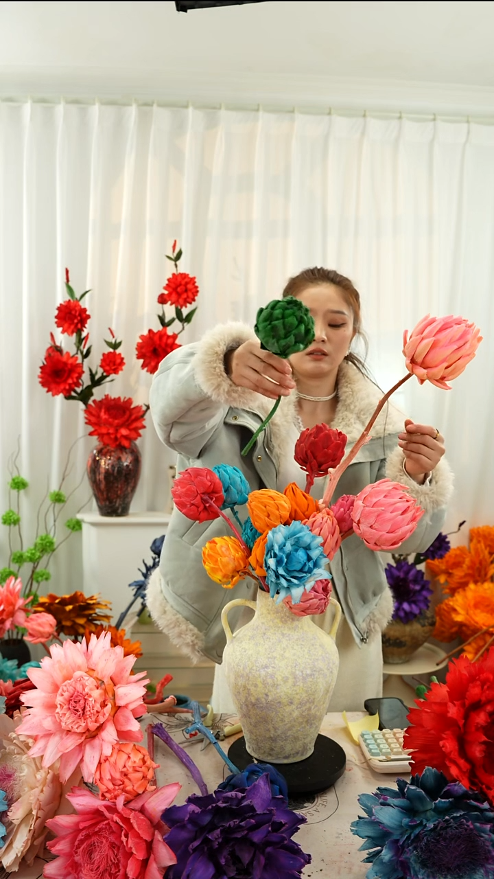 永生洋蓟 霸王花16个头混搭【叶片有伤】A61