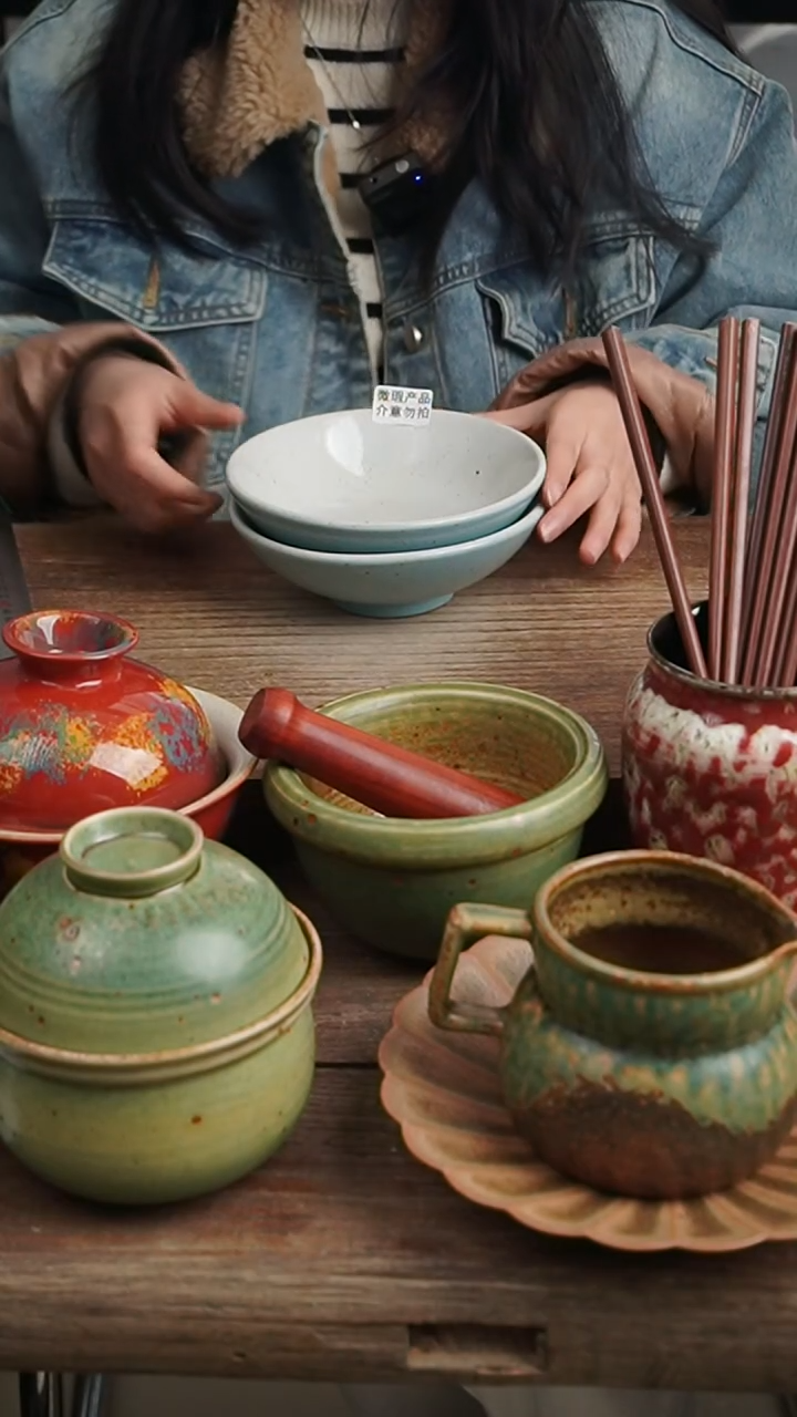 【闪购商品】碗微瑕  景德镇手工高温餐具