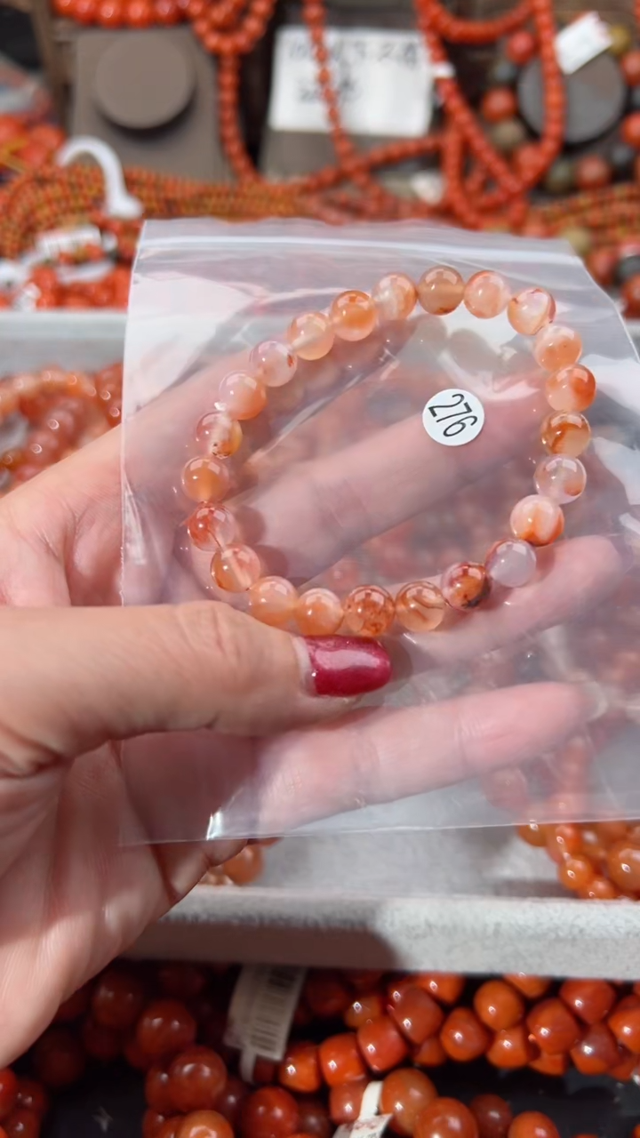 【闪购商品】南红玛瑙手串未镶嵌8+