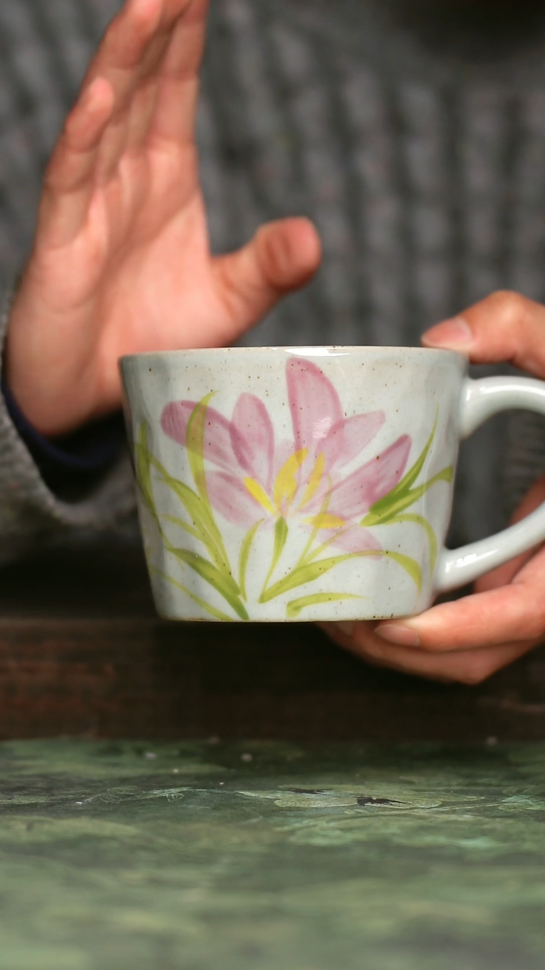 【闪购商品】青诗集手工手绘瓷器