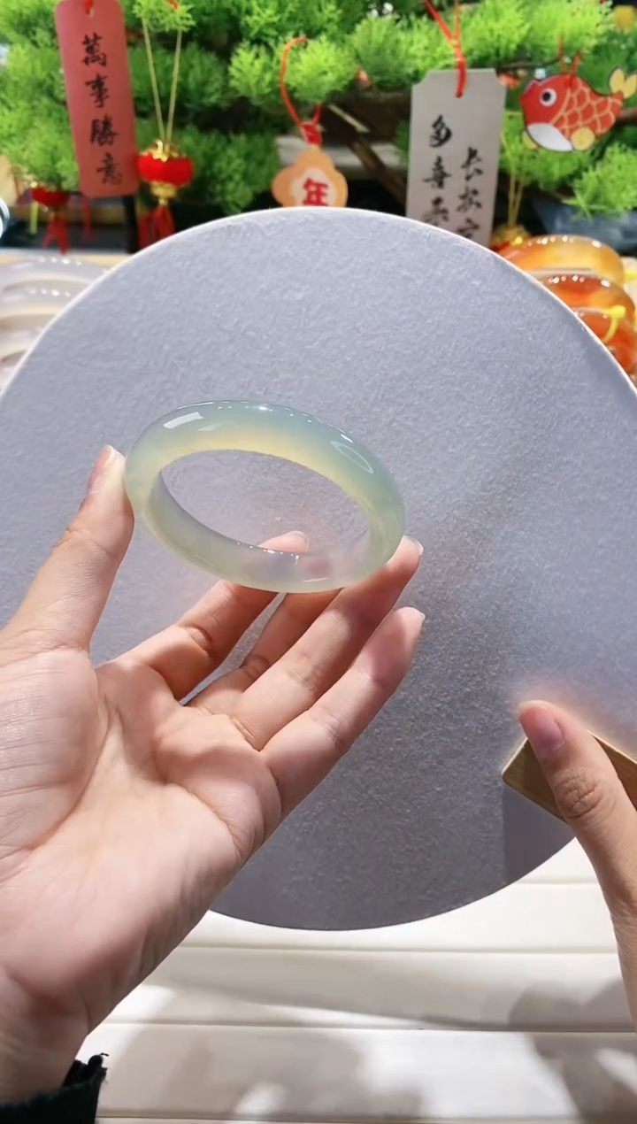 【闪购商品】玛瑙/玉髓手镯未镶嵌99-53.7