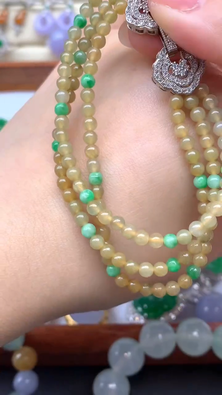 【闪购商品】翡翠颈饰未镶嵌377-天然翡翠