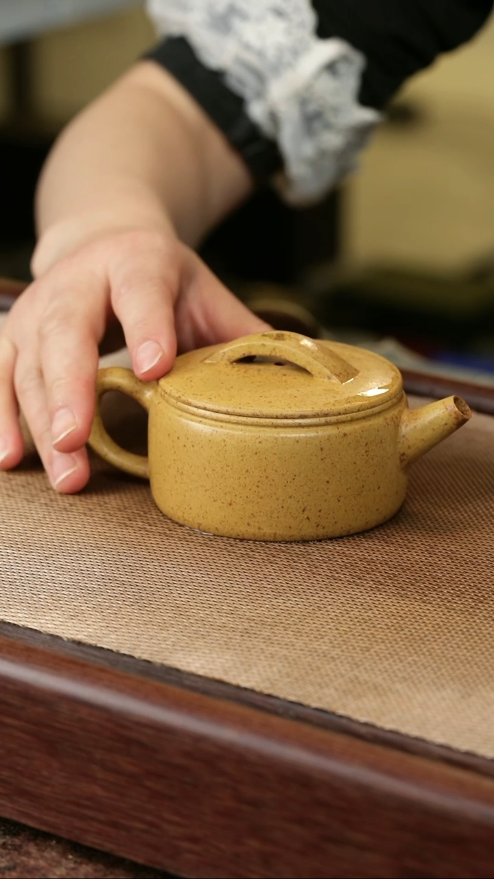 【闪购商品】紫砂茶壶原矿黄金段柴烧 汉瓦