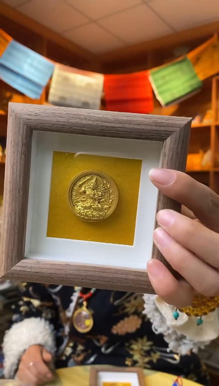 【闪购商品】泥塑文殊-与实物略有差异介意者慎拍