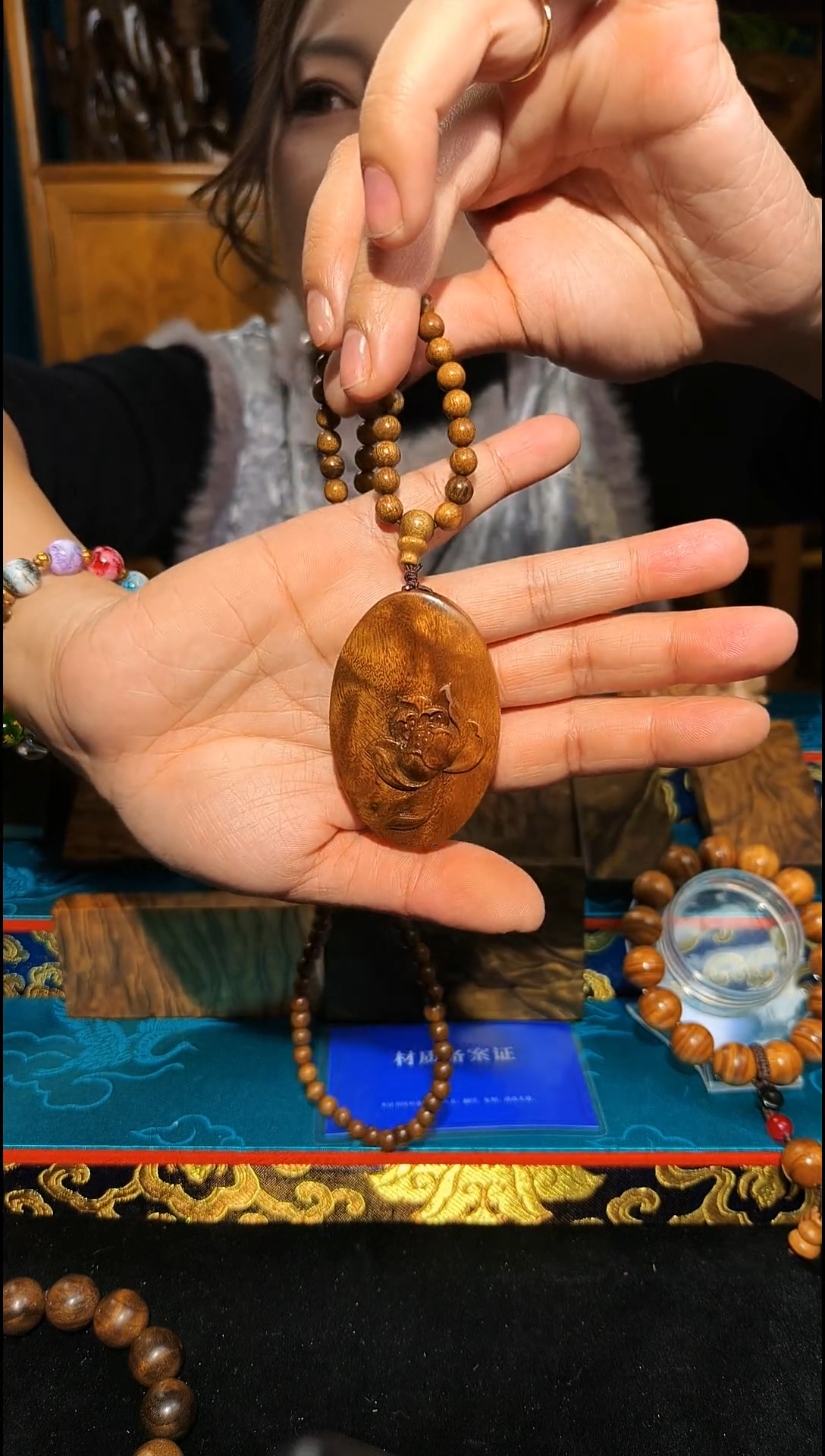 金丝楠《燊若坊》：正宗金丝楠木小叶桢楠30