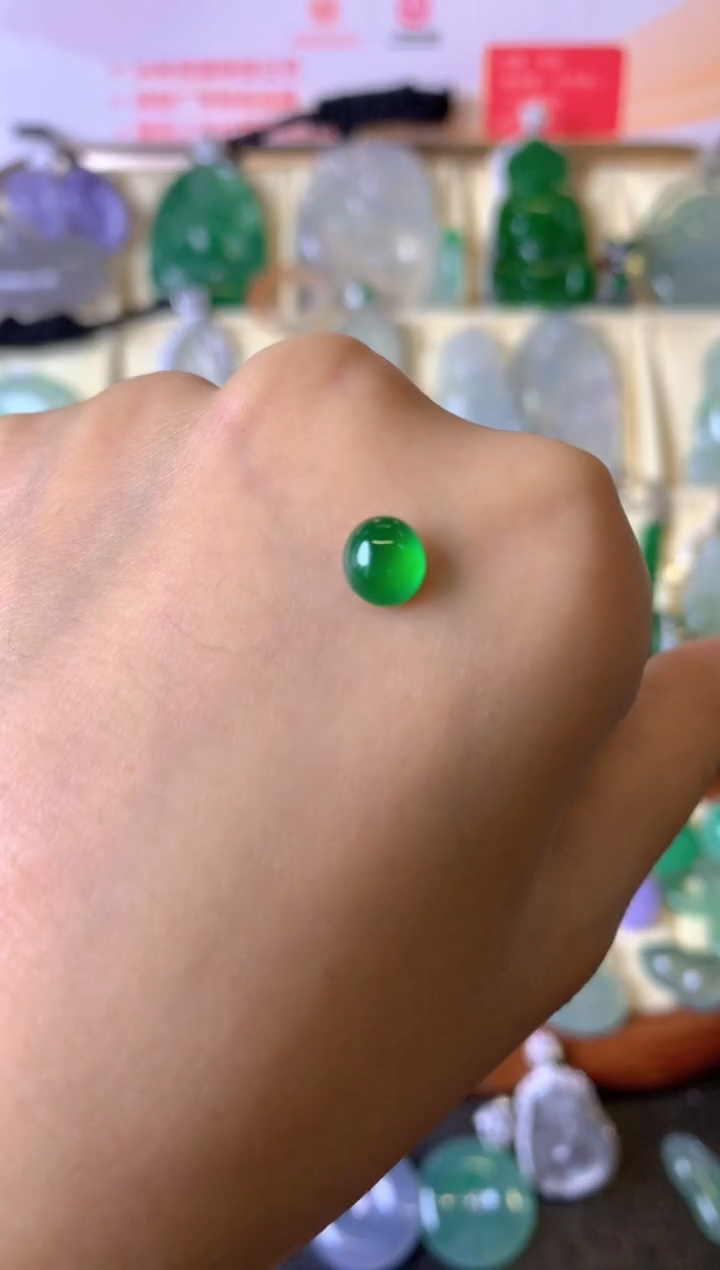 【闪购商品】定制翡翠未镶嵌1裸玉（客户意向镶嵌）