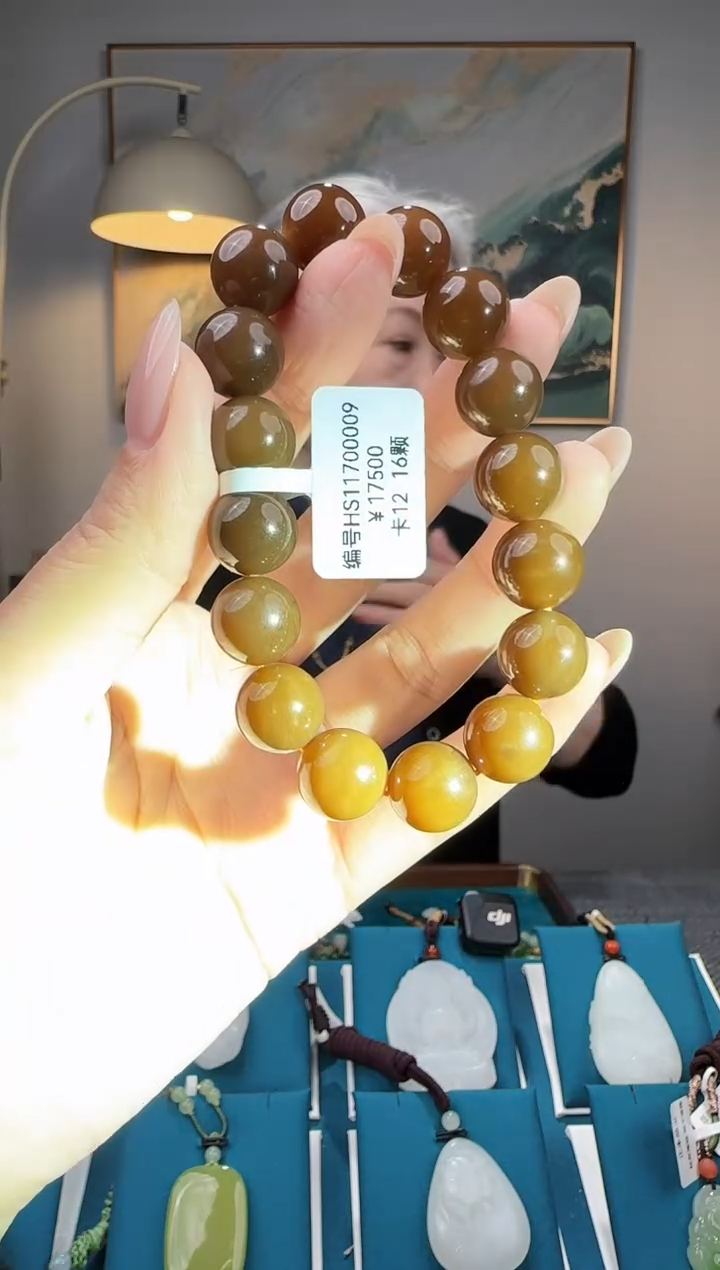 未镶嵌手串和田玉手串HS12