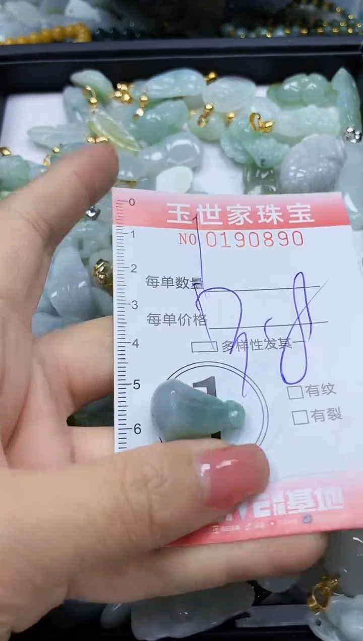 【闪购商品】翡翠颈饰未镶嵌闪购0190890