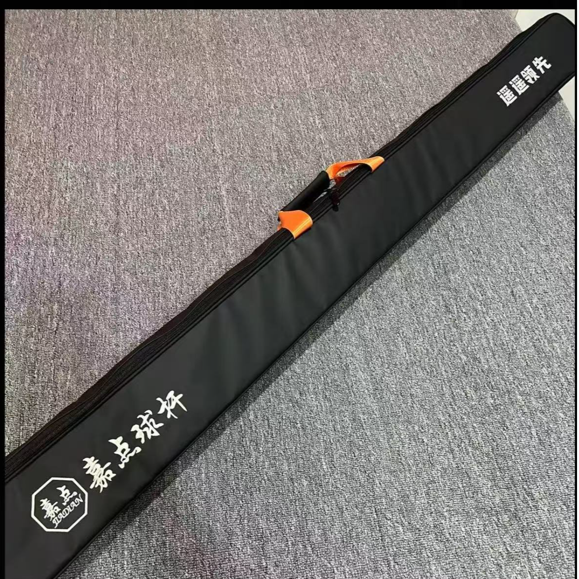 嘉点台球杆盒外包通杆两槽三槽铝合金杆盒外包耐磨手提斜款杆包