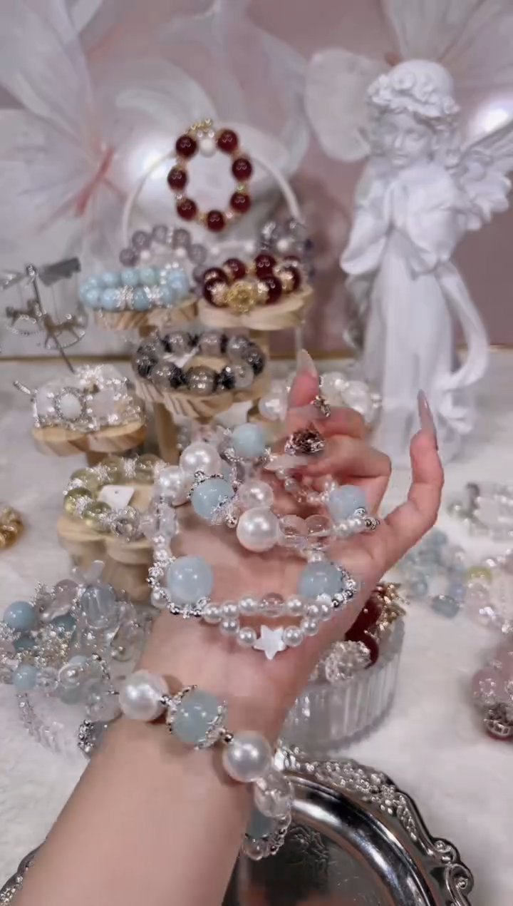 【闪购商品】水晶手链未镶嵌天然水晶默认微瑕 多样性发货发其一