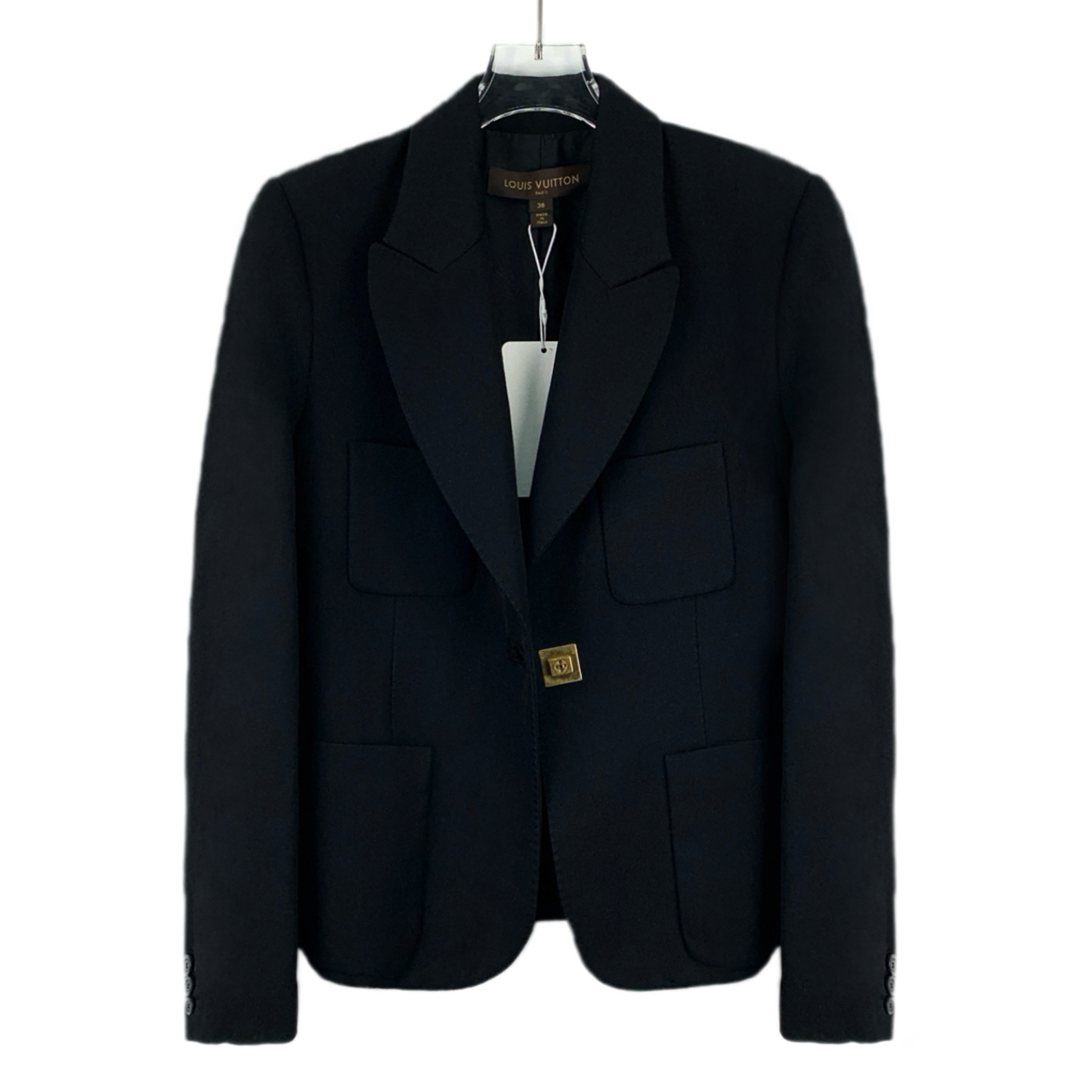 95新 LouisVuitton/路易威登 磁扣西装外套 XS码/LW1078  /潮奢虎