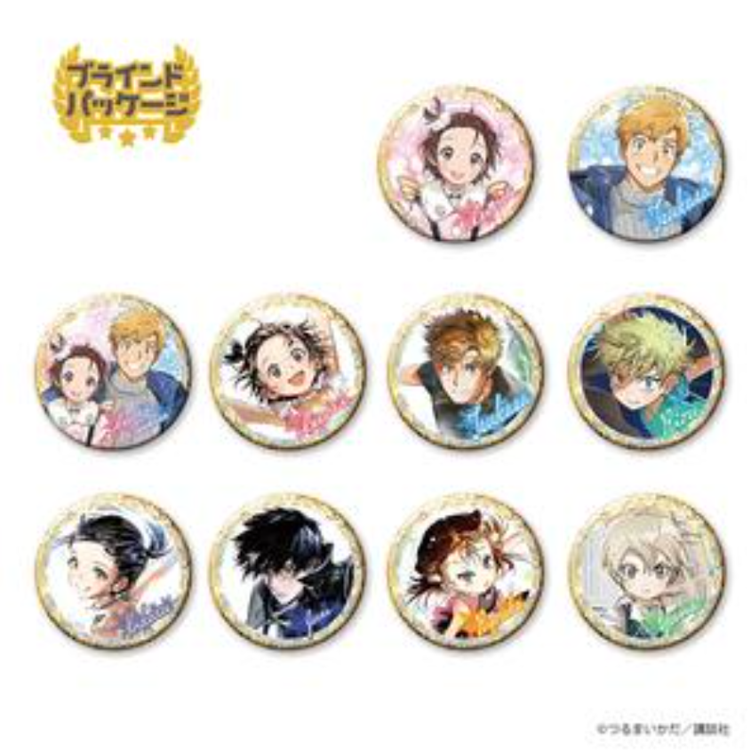 【扉页】金牌得主舞冰的祈愿24年原画快闪吧唧（代拆）/烫金明信片