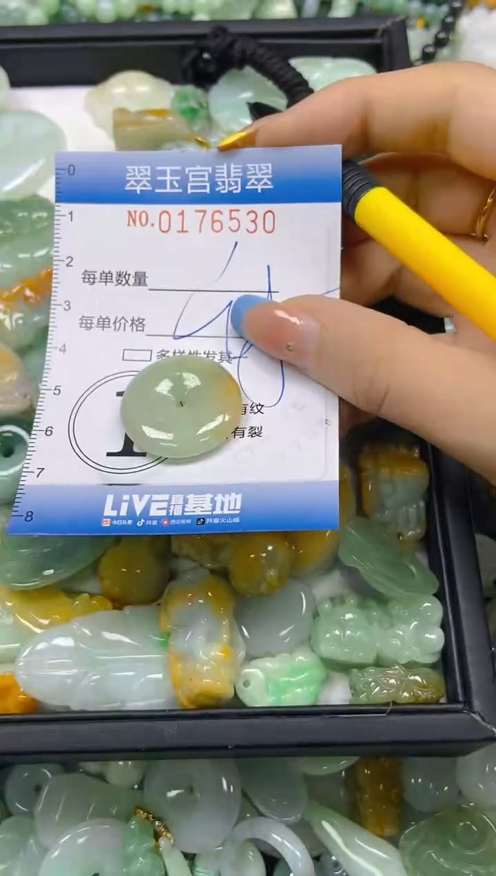 翡翠未镶嵌颈饰闪购0176530