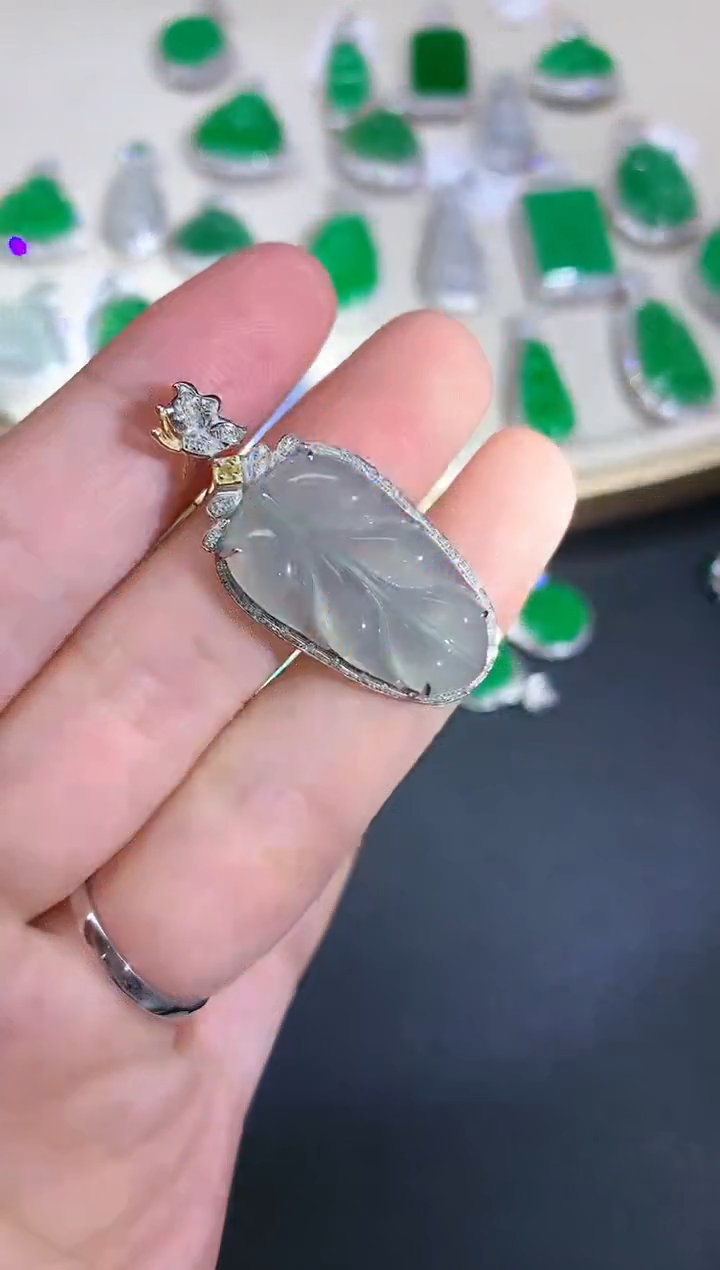 【闪购商品】翡翠吊坠(不含链)未镶嵌A41|2980