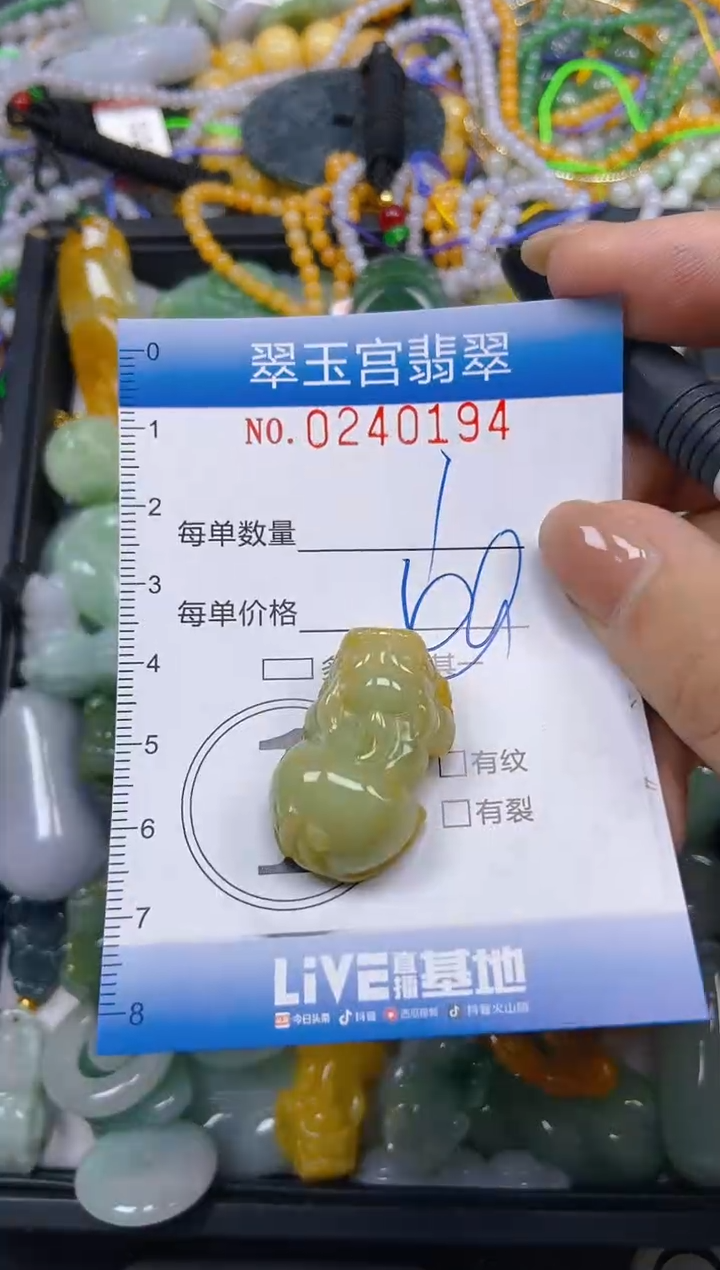 颈饰未镶嵌翡翠闪购C0240194