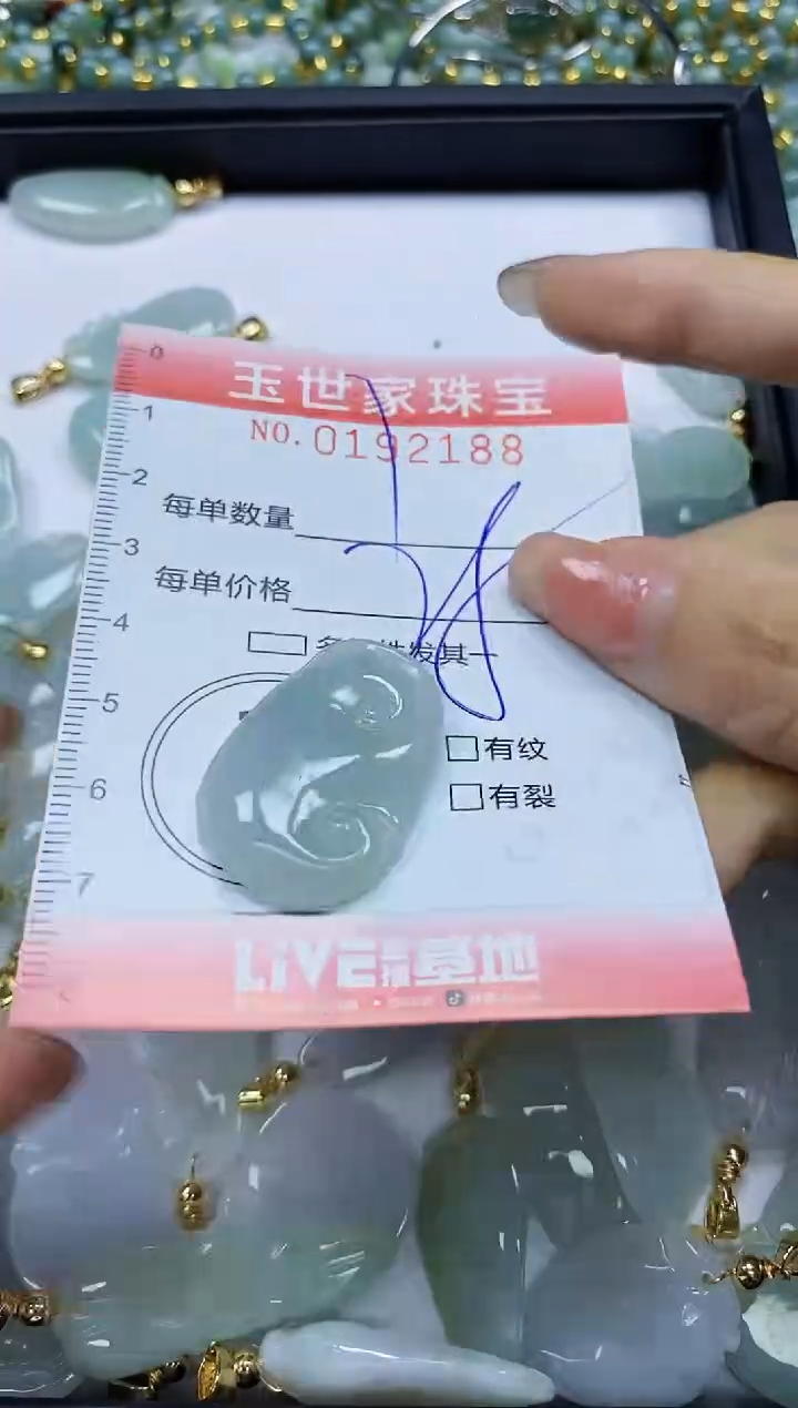 【闪购商品】翡翠颈饰未镶嵌闪购0192188