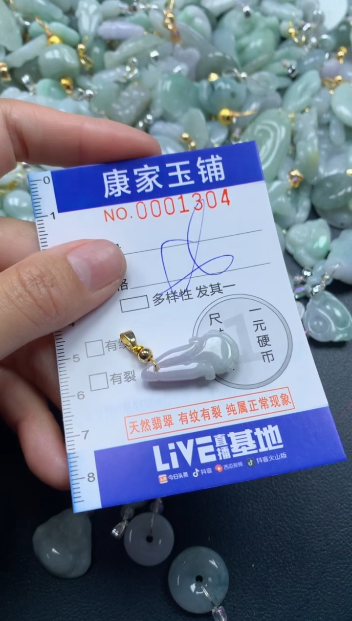 颈饰未镶嵌翡翠1304